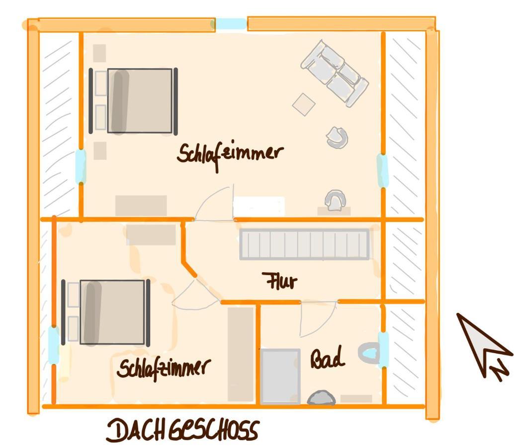 Forsthaus Zartwitzer Huette Apartment Rechlin Ngoại thất bức ảnh