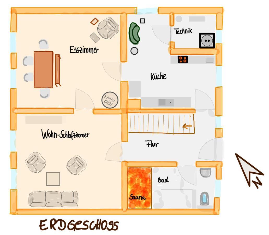 Forsthaus Zartwitzer Huette Apartment Rechlin Ngoại thất bức ảnh